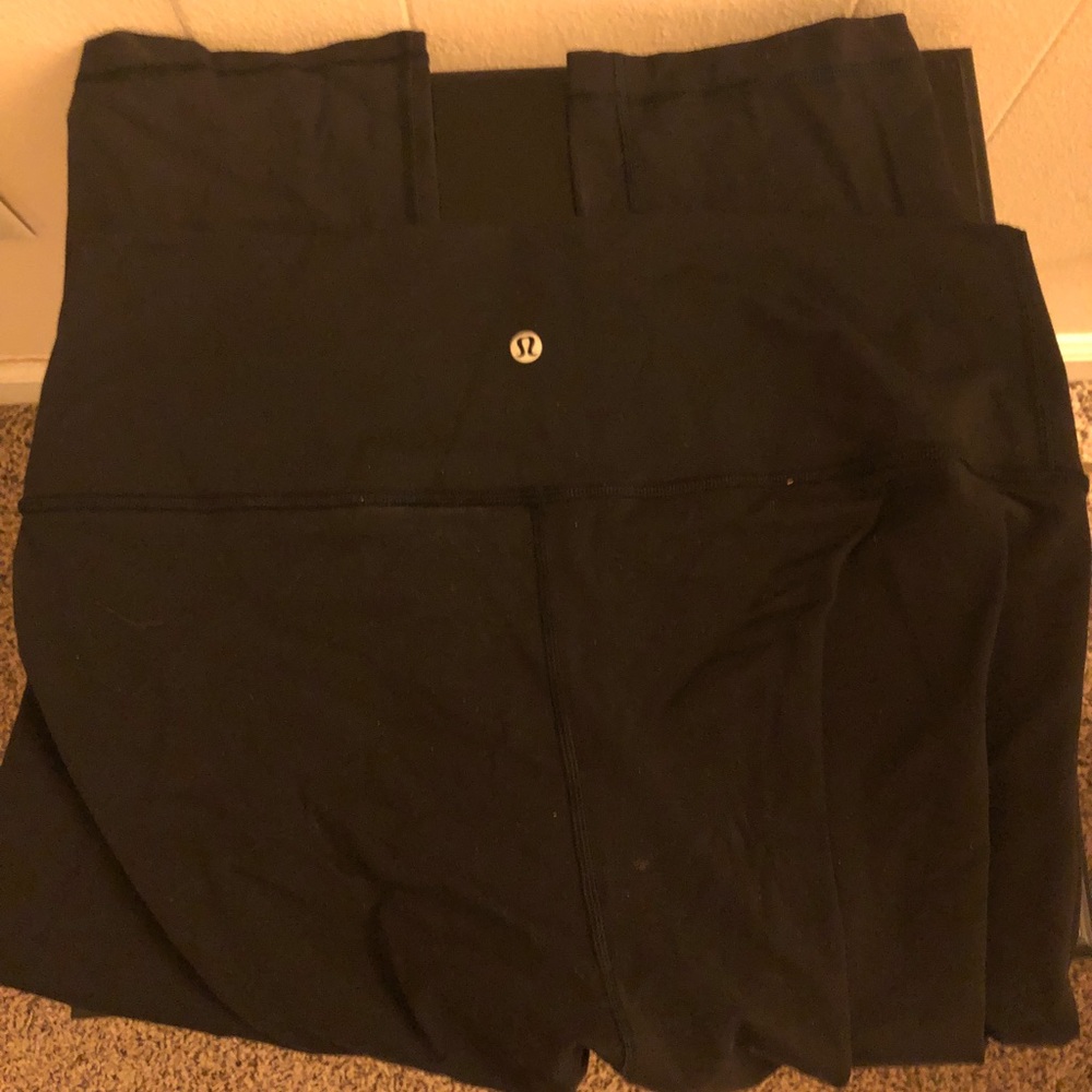 Lululemon Wunder Under 21” Crop Leggings